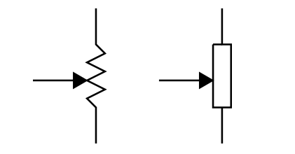 多種電阻器形狀的電位器符號(hào)有哪些，電阻電位器的原理圖接線法？